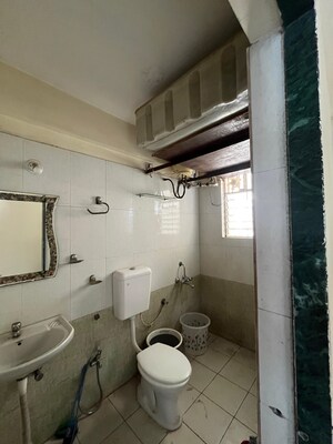 Bathroom in 2 BHK Apartment at Shaurya Homes, Dhanori – for Rent