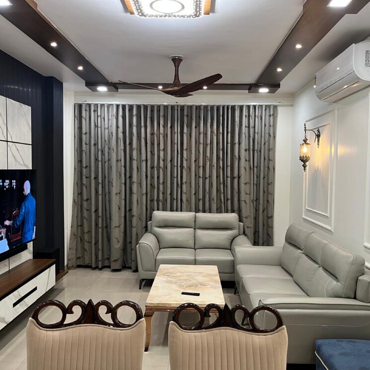 Living Room, wave-floors 2 Bedroom 932 Sq.Ft. Builder Floor In Adhyatmik Nagar Ghaziabad 9228733