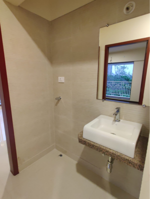 Bathroom in 3 BHK Apartment at Paradise Sai Aaradhya, Kharghar Sector 35i – for Rent