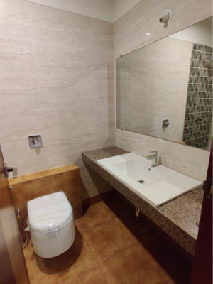 Bathroom in 3 BHK Apartment at Paradise Sai Aaradhya, Kharghar Sector 35i – for Rent