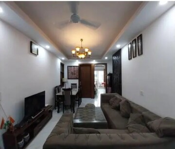 Living Room in 3.5 BHK Builder Floor at Jawahar Park – for Sale