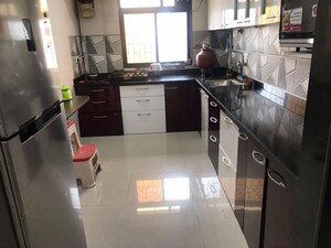 Kitchen in 4 BHK Apartment at Regency Gardens, Kharghar Sector 6 – for Rent