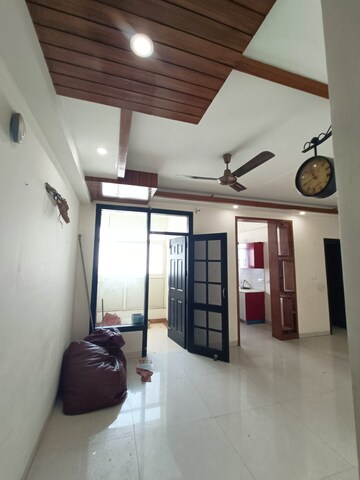 Living Room in 3 BHK Apartment at Green Valley Heights, Dhakoli – for Rent