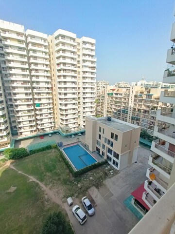 3 BHK Apartment – Exterior View View at Green Valley Heights, Dhakoli - for Rent