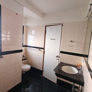Bathroom in 3 BHK Apartment at Sai Deep Andheri, AndherI-Kurla Road – for Rent