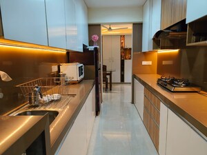 Kitchen in 3 BHK Apartment at Eklavya Apartment, Kharghar – for Rent