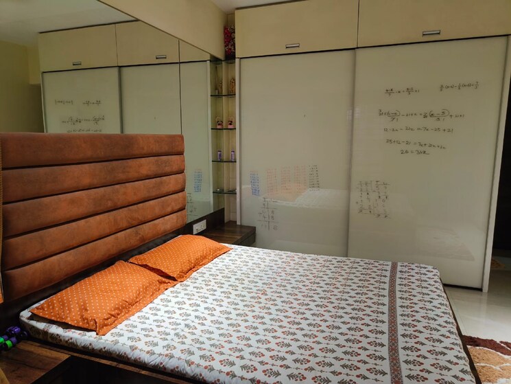 Bedroom, eklavya-apartment 3 Bedroom 1950 Sq.Ft. Apartment In Kharghar Navi Mumbai 9228831