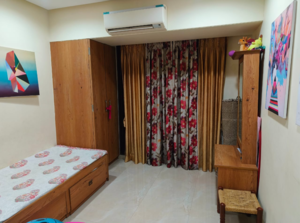 Bedroom in 3 BHK Apartment at Eklavya Apartment, Kharghar – for Rent