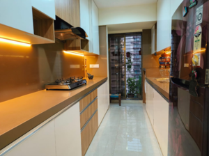 Kitchen in 3 BHK Apartment at Eklavya Apartment, Kharghar – for Rent
