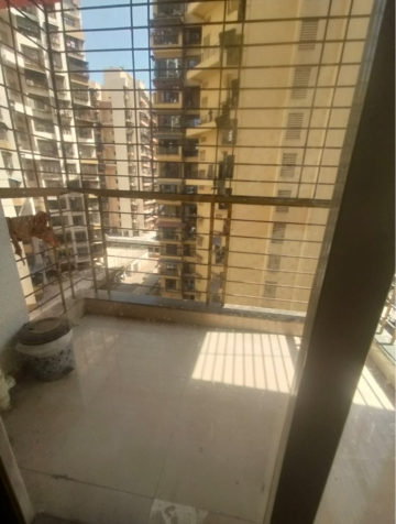 Balcony in 1 BHK Apartment at Siddharth Geetanjali Heights, Kharghar – for Rent