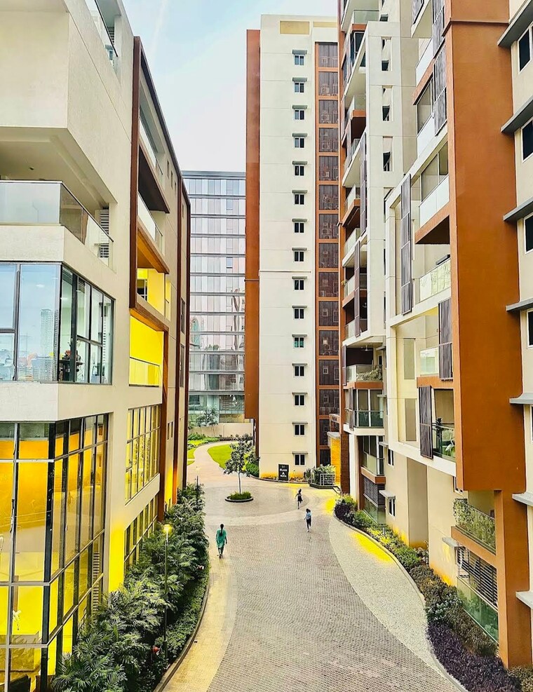 Exterior View, rajapushpa-eterna 3 Bedroom 2700 Sq.Ft. Apartment In Nanakramguda Hyderabad 9228876