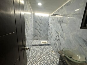 Bathroom in 2 BHK Independent House at Chattarpur – for Rent