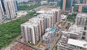 3 BHK Apartment – Exterior View View at Rajapushpa Eterna, Nanakramguda - for Rent