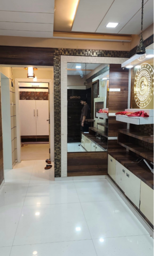 Living Room in 1 BHK Apartment at Sundar Nagar CHS, Chincholi Phatak – for Rent