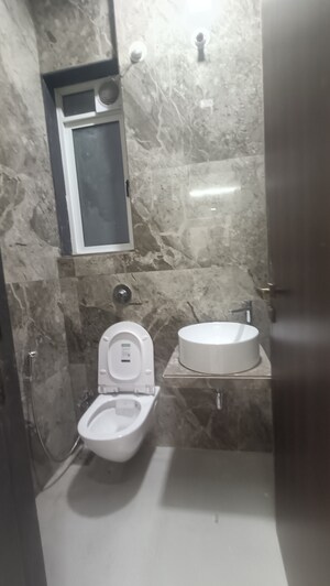 Bathroom in 1 BHK Apartment at Amar Om Vasudev CHS, Borivali West – for Rent
