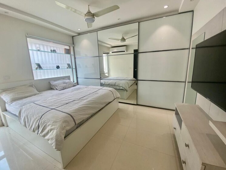 Kitchen, svc-tree-walk 3 Bedroom 2050 Sq.Ft. Apartment In Kondapur Hyderabad 9228896