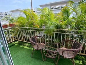 Balcony in 3 BHK Apartment at SVC Tree Walk, Kondapur – for Rent