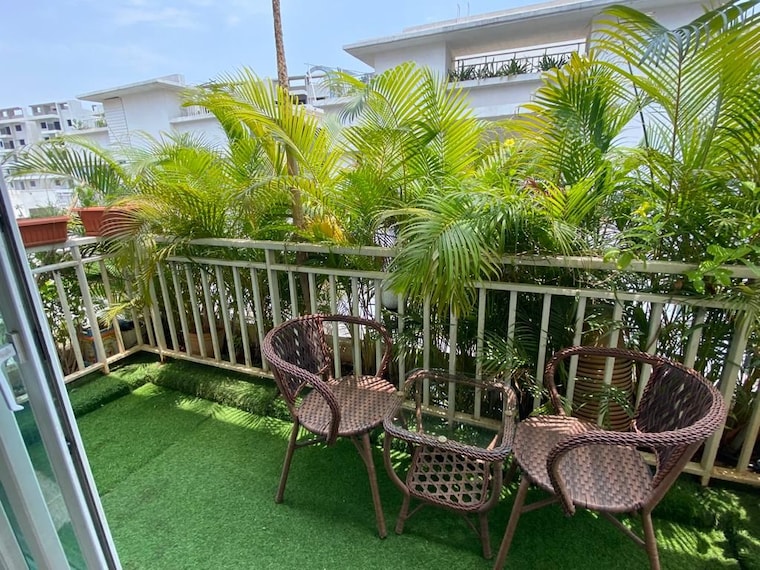 Balcony, svc-tree-walk 3 Bedroom 2050 Sq.Ft. Apartment In Kondapur Hyderabad 9228896