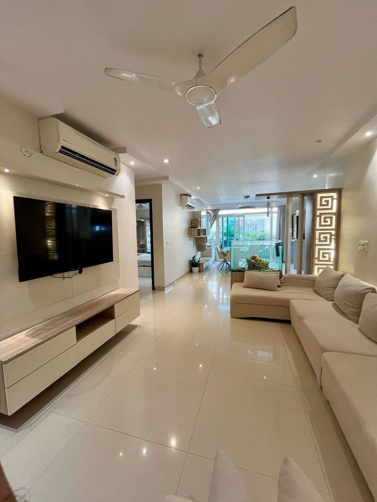 Kitchen, svc-tree-walk 3 Bedroom 2050 Sq.Ft. Apartment In Kondapur Hyderabad 9228896