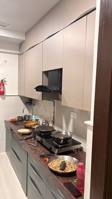 Kitchen in 2 BHK Apartment at Ashar Aria, Kalwa – for Sale