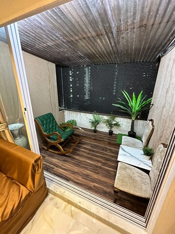 Balcony in 3 BHK Apartment at Nathani Residency, Agripada – for Sale