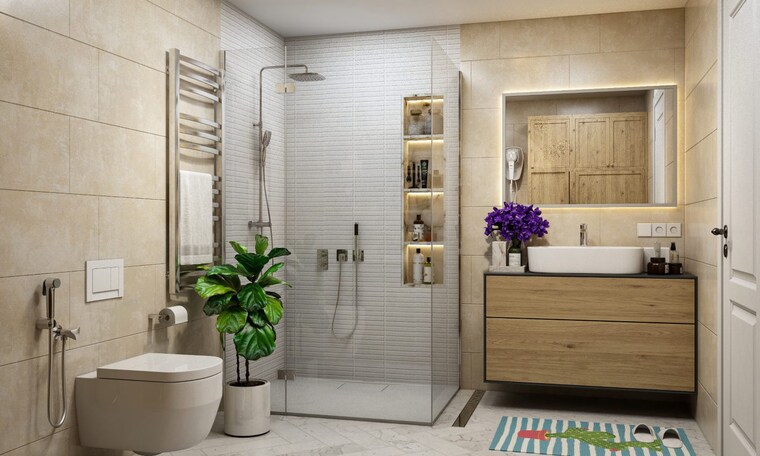 Bathroom, unique-elanza 1 Bedroom 360 Sq.Ft. Apartment In Mira Road Thane 9229001