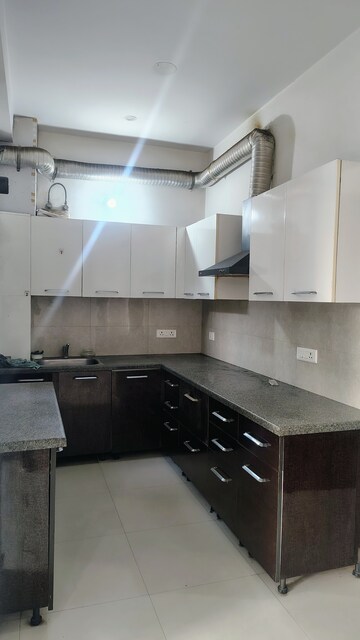 Kitchen in 3 BHK Builder Floor at Sushant Lok 2, Sector 57 – for Rent