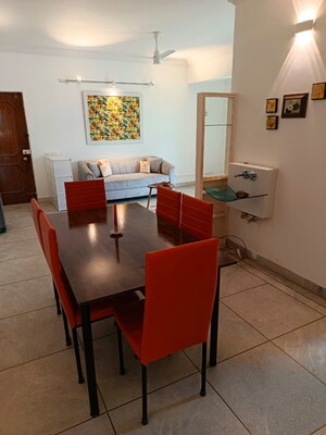 Team Area in 2 BHK Apartment at Natasha Penta, Infantry Road – for Rent