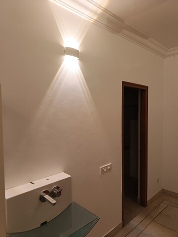 Bathroom in 2 BHK Apartment at Natasha Penta, Infantry Road – for Rent