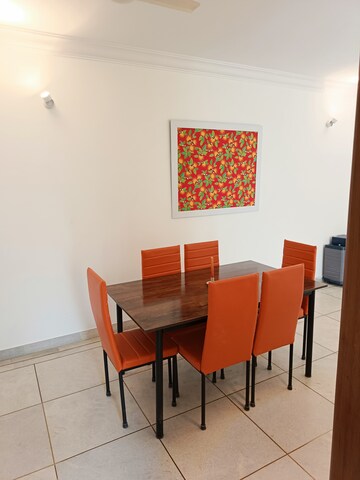 Team Area in 2 BHK Apartment at Natasha Penta, Infantry Road – for Rent