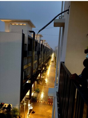 Staircase in 2.5 BHK Builder Floor at Smart World Gems, Sector 89 – for Rent