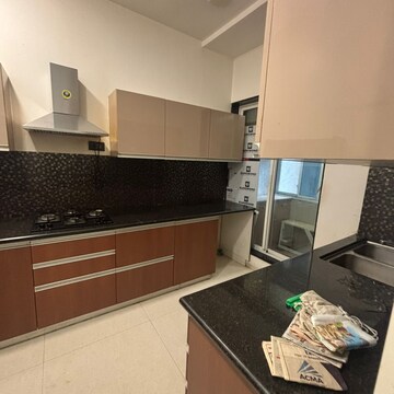Kitchen in 2 BHK Apartment at Ajmera Zeon, Bhakti Park – for Rent