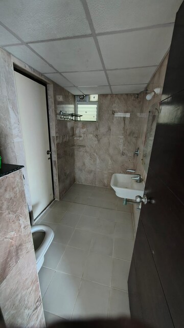 Bathroom in 3 BHK Apartment at Induscrest Apartment Complex, Osman Nagar – for Rent