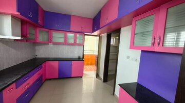 Kitchen in 3 BHK Apartment at Induscrest Apartment Complex, Osman Nagar – for Rent