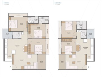 Floor Plan in 2 BHK Builder Floor at Pethapur – for Sale
