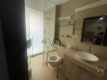 Bathroom in 3 BHK Apartment at Oberoi Exquisite Goregaon, Goregaon East – for Rent