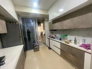Kitchen in 3 BHK Apartment at Oberoi Exquisite Goregaon, Goregaon East – for Rent