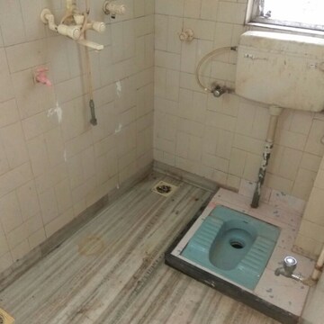 Bathroom in 1 BHK Apartment at Nirmala Niwas, Dr Deshmukh Marg – for Rent