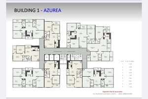 Floor Plan in 2 BHK Apartment at Kabir Khedi – for Sale