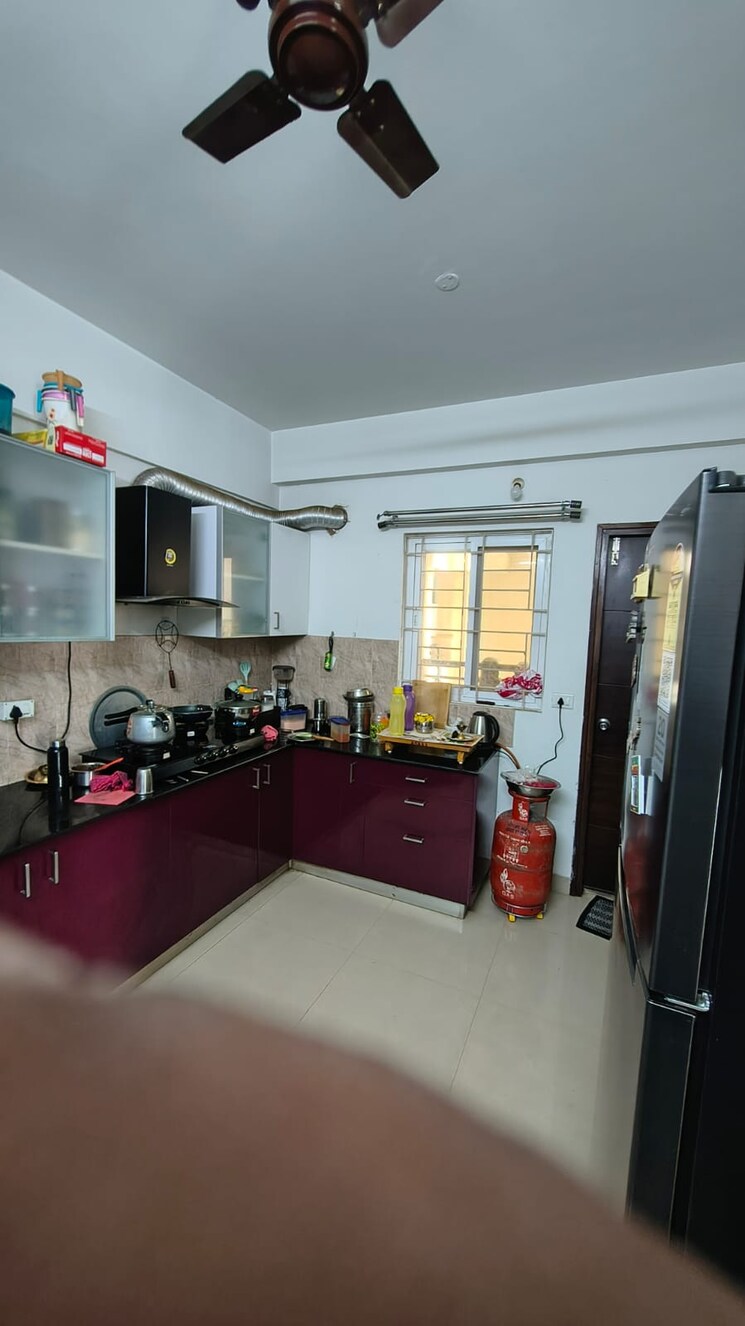 Kitchen, induscrest-apartment-complex 3 Bedroom 2000 Sq.Ft. Apartment In Osman Nagar Hyderabad 9229112