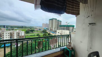 Balcony in 3 BHK Apartment at Induscrest Apartment Complex, Osman Nagar – for Rent