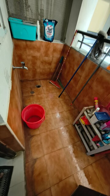 Balcony in 3 BHK Apartment at Induscrest Apartment Complex, Osman Nagar – for Rent
