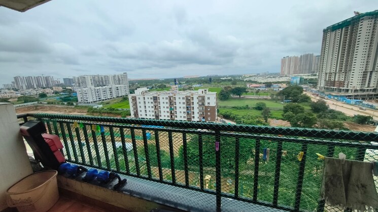 Balcony, induscrest-apartment-complex 3 Bedroom 2000 Sq.Ft. Apartment In Osman Nagar Hyderabad 9229112