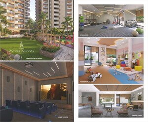 3 BHK Builder Floor – Exterior View View at Kudasan - for Sale