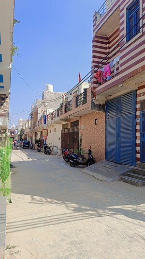 2 BHK Independent House – Exterior View View at Vrindavan Garden, Sector 16b Greater Noida - for Sale