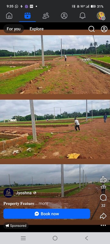 Plot – Garden View at Patrapada - for Sale