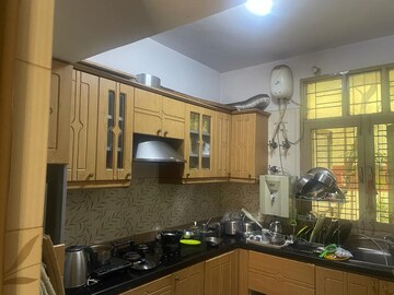 Kitchen in 2.5 BHK Apartment at Rail Vihar – for Rent