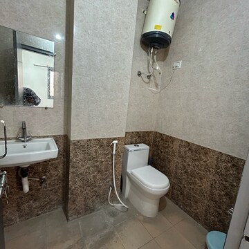 Bathroom in 1 BHK Builder Floor at Kotla Mubarakpur – for Rent