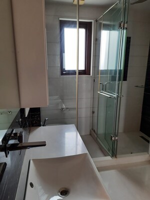 Attached Bathroom in 4 BHK Apartment at Greater Kailash I – for Rent