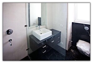 Attached Bathroom in 3 BHK Apartment at Boutique Residential Apartments C-253, Defence Colony – for Rent